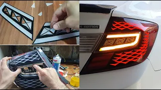 How It's Made Honda Civic FB7 Custom Led Tail Light