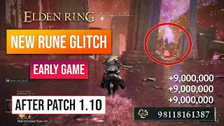 Elden Ring Rune Farm | New Rune Glitch After Patch 1.10! 9,000,000 Rune Per Minute!