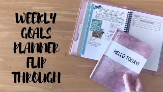 WEEKLY GOALS PLANNER | Hello Today | Creative Faith Co