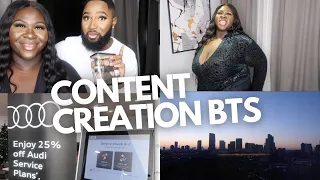 DAY IN THE LIFE OF A CONTENT CREATOR | COLLABORATIONS | BTS OF MY HAULS! | DAY IN MY LIFE VLOG 2022