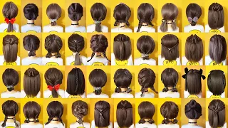 40 Cách Tết Tóc Đẹp Đơn Giản Cho Bạn Gái Đi Học Đi Chơi | Easy And Quick Hairstyles For School