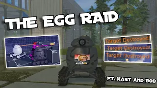 Raiding Cursed Tank Simulator With EGGS (Ft. @Kartio_S & @bobthenog )