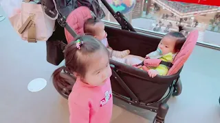 연년생쌍둥이&세공주 수원스타필드일상 #twinbaby #koreababy #아이와함께