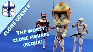 Clone Corner #16: Top 5 WORST Clone Trooper Figures REDUX