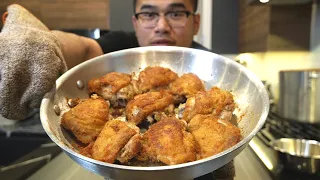 CRISPY PAN FRIED CHICKEN RECIPE