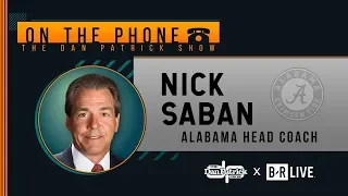 Alabama HC Nick Saban Talks Tua vs Lawrence, Dylan Moses & More with Dan Patrick | Full Interview