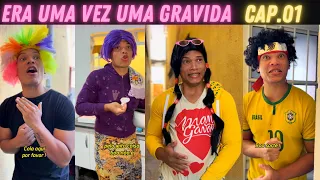 ERA UMA VEZ UMA GRÁVIDA 😂 ( CAP.01 ) #comedia #trollagem #shorts