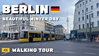 [4K] Berlin 🇩🇪 Midday Walk from Berlin Central Station to Schönhauser Allee