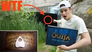 TERRIFYING OUIJA BOARD AT HAUNTED TUNNEL (MURDER SCENE LOCATION)