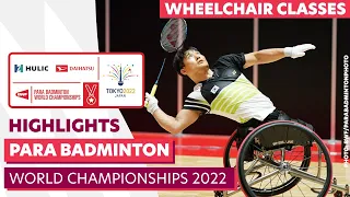 🏸 BWF Para Badminton World Championships 2022 Highlights - Wheelchair | Paralympic Games