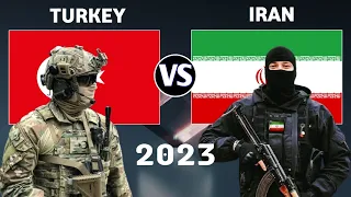 Turkey vs Iran Military Power Comparison 2023 | Iran vs Turkey Military Power 2023