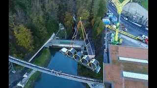 Mini Dok - construction of the new funicular Schwyz-Stoos