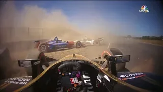 All indycar Crashes - Portland (2018)