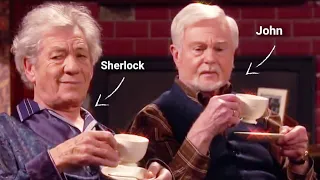 Vicious but its Sherlock and John as elderly detectives