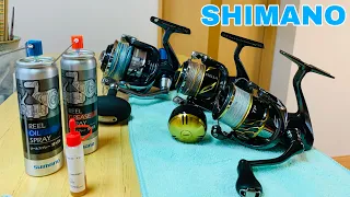 BASIC SPINNING REEL MAINTENANCE 2023  [SHIMANO OIL AND GREASE]