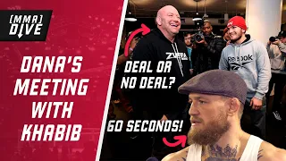 Dana White's Meeting With Khabib, Conor Predicts 60-Second KO, Henry Cejudo Is Actually Brazilian?