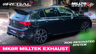 FITTING A VW MK8 GOLF R WITH MILLTEK SPORT EXHAUST [NON-RESONATED]