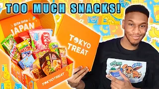 Mystery Box Filled With Snacks Tokyo Treat Box Unboxing