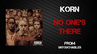 Korn - No One's There [Lyrics Video]