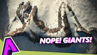 Giant Naked Lady In The Mountains? Real Life Giants - NOPE!