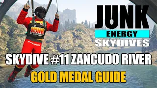 Junk Energy Skydives #11 Zancudo River: Gold Medal Guide | NEW Daily Activity in GTA Online