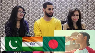 HUM EK HAI | COKE ANTHEM | PAKISTAN INDIA BANGLADESH | REACTION