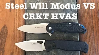 Steel Modus VS CRKT HVAS