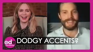 Emily Blunt & Jamie Dornan Talk Dodgy Irish Accents, Love Island and Singing