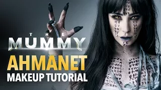 The Mummy - Ahmanet makeup tutorial