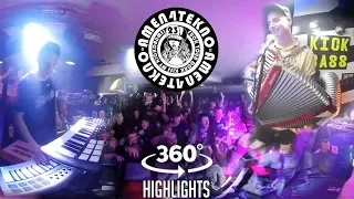 Kiss My Kick Drums 3 FULL HIGHLIGHTS IN 360 VR : Amen4Tekno - Jungletek UK Mafia : 4K