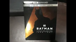 Batman 4-Film Collection 4K Ultra HD Unboxing & Review 1989-1997