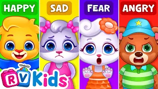 Learn Feelings and Emotions for Kids by RV AppStudios | Happy, Sad, Fear, Anger and Surprise