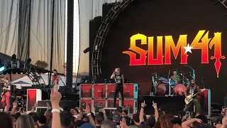 Sum 41 Live full set from The Offspring: Let The Bad Times Roll tour Irvine, CA
