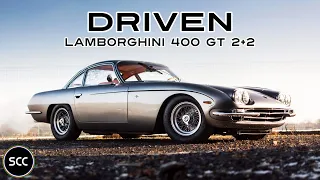 LAMBORGHINI 400GT 2+2 | 400 GT 1968 - Full test drive in top gear - V12 Engine sound | SCC TV