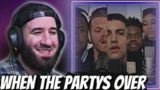 REACTION TO  Billie Eilish/Pentatonix - When The Party's Over