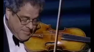 ITZHAK PERLMAN THEME FROM SCHINDLER'S LIST TRIBUTE TO HONOREE JOHN WILLIAMS, KCH 2004 (147