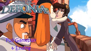 Chaos on Deponia - Full Gameplay Walkthrough & Ending