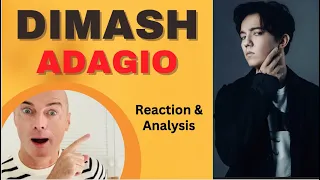 Dimash ADAGIO Reaction Vocal Coach