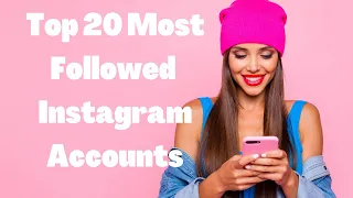 Top 20 Most Followed Instagram Accounts (comparison) By followers