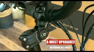 Try this Upgrade on your Aventon E-Bike for  MORE COMFORT!