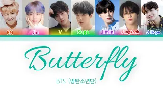 BTS (방탄소년단) - 'Butterfly' (Color Coded Lyrics Han/Rom/Eng) |By Morning Rain