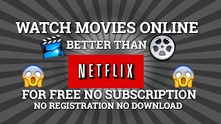 HOW TO WATCH MOVIES AND TV SHOWS ONLINE FOR FREE (NO DOWNLOAD/NO REGISTRATION)