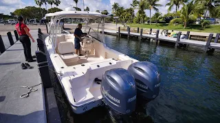 Black Point Sunk This Boat ! First Sea Trial of Sunk Grady White (Boat Ramp)