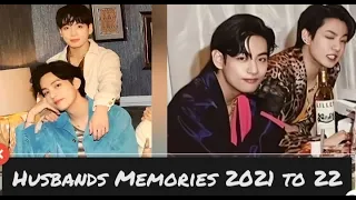 Taekook memories 2021  to 2022 | full moments 🐰🐯💜 #taekook #bts