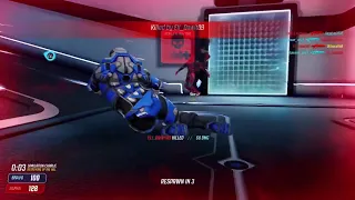 Playing Splitgate (first live stream on ps5)