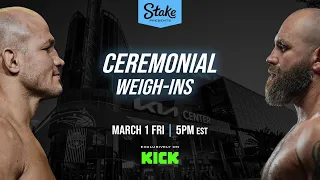 GFC 7  WEIGH IN