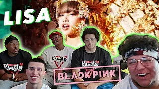 AMERICANS REACT TO BLACKPINK | Ft. LISA - 'LALISA' M/V