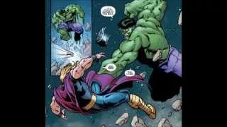 Hulk vs Thor, Ironman, Captain America-The Big Three