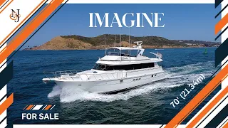 IMAGINE 70' (21.34m) Hatteras Yacht for Sale