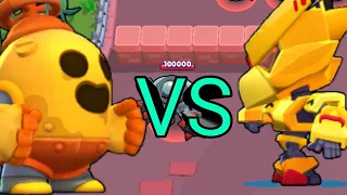 Crow Vs Spike | Who deals 100k damage First | Brawl stars